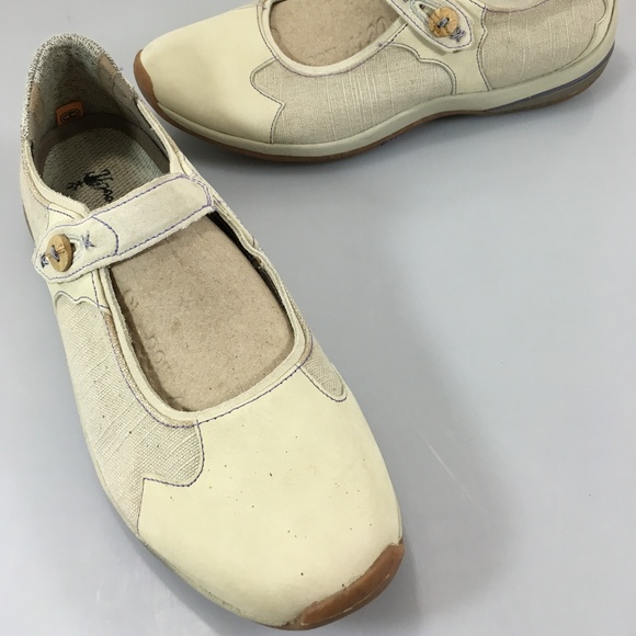 Timberland Smartwool 10M Off-White Mary Jane Shoes - Picture 1 of 6